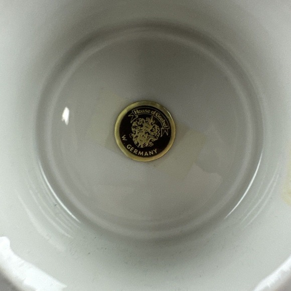 HOUSE OF GOEBEL STEIN ORNATE MILITARY EAGLE & CANNON W LITHOPONE - Picture 10 of 13